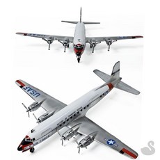 SS 프라모델전투기 조립식전투기 C-118 비행기조립