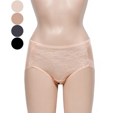 여성 무봉제 데일리 맥시 삼각팬티 임산부 면 햄팬티 속옷 세트