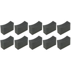 타이어 세차용 스펀지, 10개, 블랙