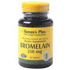 Natures Plus 鳳梨蛋白酶膠囊 250mg, 1罐, 90顆