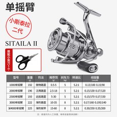 犀瓦力二代 小斯泰拉 紡車輪, 二代【1000型】搭配小剪刀