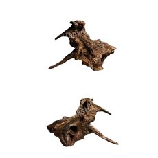 대형 유목 수족관 비바리움 식물 나무 싱킹 은신처 조경 어항 장식품 티크 아치 다리, 1. 다크 그린 50877 침몰