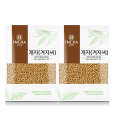 인차 인도 겨자 씨앗 백개자 백겨자씨, 2개, 500g