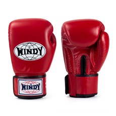 WINDY 經典皮革拳擊手套 泰拳踢拳擊訓練用, 1個