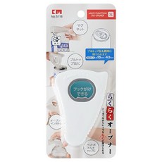多功能開罐器 開瓶器 廚房用具, 小號 白色, 1個