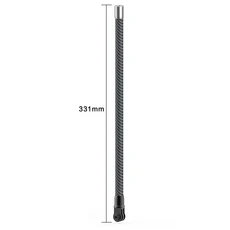 카본 익스텐션 폴 로드 1/4 나사 셀프 스틱 모노포드 바 인스타 360 X4 OSMO 5Pro 카메라용 고프로 13, 01 1 4 Hole 331mm, 01 유니버설, 01 1 4 Hole 331mm