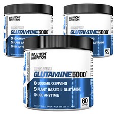EVLUTIONNUTRITION 蛋白質保健食品 5000mg, 3罐, 300g