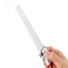 진짜수박 일자 2핀 사각소켓 13w 백열등, 전구색(오렌지)