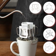 드립백거치대 체어 홀더 핸드드립 커피 드리퍼 캠핑 드립백체어 드립체어 gus+94595WJ, 네모