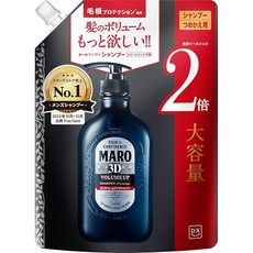 MARO 말로 3D 볼륨 업 샴푸 젠틀민트의 향기 리필용 760ml, 1개, 1g