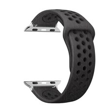 밴드 스포츠 스트랩 통기성 팔찌, 1개, 34. 20 black