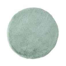 자동차 시트용 방석 부드러운 모조 토끼 털 봉제 시트 쿠션 두꺼운 라운드 엉덩이 보호 거실 의자 시트 박제 45cm, 3)green