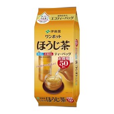 이토엔 원팟 호지차 티백 3.5g 50개 1봉