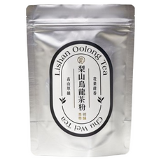 梨山烏龍茶粉 無糖 低溫研磨 烘焙用 200目細度 可直接沖泡 花香 果香 青心烏龍, 100g