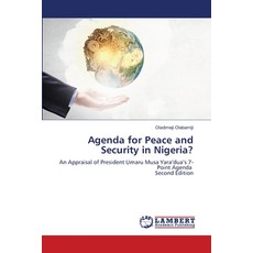 (영문도서)Agenda for Peace and Security in Nigeria? Paperback, LAP Lambert Academic Publis..., English, 9786209874666