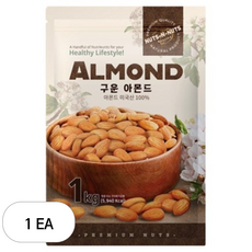 너츠앤너츠 구운 아몬드, 1개, 1kg 식품/견과/건과 반품 최저가 17,750원