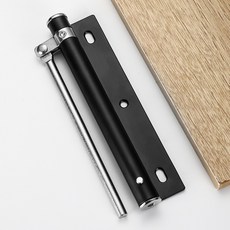 日樣 簡易關門器 自動關門器 輕型不銹鋼 隱形門紗門鋁門木門回拉, 1個, 啞光黑（適用15~30kg）