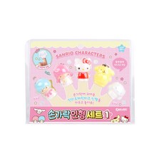 산리오 캐릭터즈 다섯손가락 피규어 인형세트 #1, 1개