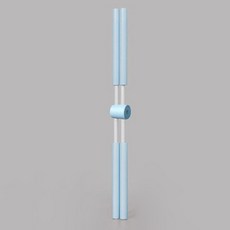 아띠 바른자세 십자형 밸런스바 바디스틱, 블루, 1개