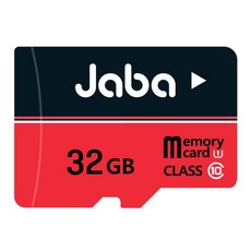 JABA MicroS 32GB 레드 TLC 메모리카드