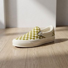 반스 클래식 슬립-온 98 LX - 체커보드 번트 골드 CHECKERBOARD BURNT GOLD VN000D9PEMJ Co.1766499