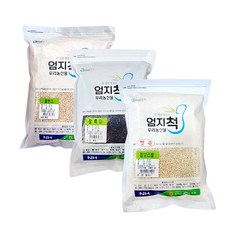 (현대Hmall)산척농협 엄지척잡곡 찰현미/찰흑미/찰보리쌀 각1kg(3kg), 3개