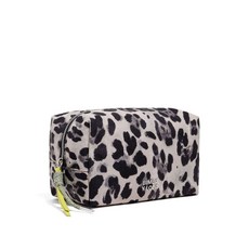 빔바이롤라 레오파드 프린트 지퍼 메이크업 파우치