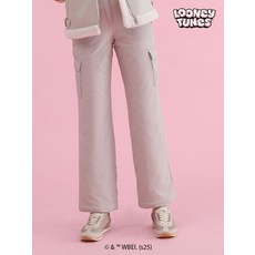 디즈니골프 스팍스 여성 벅스버니 캐시미어 세미부츠컷 포켓 패딩 팬츠 HP4LPP045