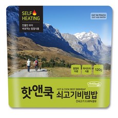 이지밥 핫앤쿡 쇠고기비빔밥, 120g, 12개