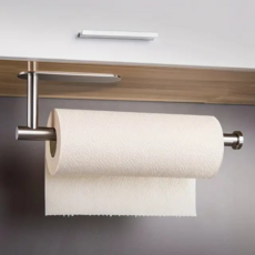 룩업 무타공 키친타올 거치대 스테인레스 다용도걸이, 1개