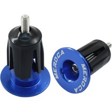 자전거 핸들 그립 손잡이 커버 하이티푸 핸들바 플러그 파란색 바 엔드 캡 로드 바이크 MTB BMX용 1쌍, Blue, 1개