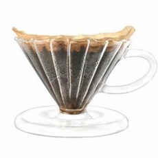 HOOT 커피 유리 드리퍼 1-2인 드립퍼 핸드드립커피용품