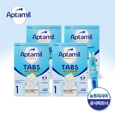 [독일직항] 압타밀 이지 탭스 1단계 간편분유 (21스틱) x 4박스, 4개