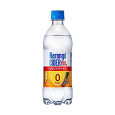나랑드 사이다 제로 파인애플 ET/음료수, 500ml, 1개
