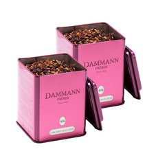 DAMMANN 다만프레르 히비스커스 카르카뎃 후루츠인퓨전 과일티 100g 2개 틴케이스 CARCADET NUIT DETE, 1개입
