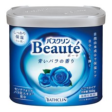 바스크린 보테 블루 장미 향기 360g(약 12회분) 분말 타입 입욕료 보습 케어, 1개, 1g