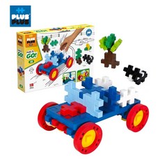 Plus-Plus 加加積木 BIG大顆粒 大積木車子 46pcs, 1個