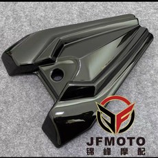可開發票適用川崎Z1000 14-15-16-17-18-19年 改裝後駝峰 後尾蓋 後蓋外殻, 【亮光黑】