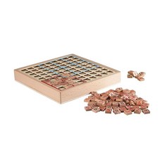 키요라카 NS-D01 보드식 두뇌 트레이닝 퍼즐 지혜 게임 장난감 시간 때우기 선물 원목 색