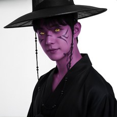 디심플 사자보이즈 코스프레 할로윈 타투 스티커