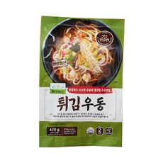 칠갑농산 면발장인 튀김우동 428g 3개
