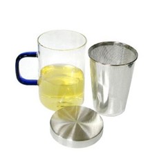 차필터 사마 녹차 뚜껑 머그잔 차망 물컵 찻잔 필터컵 500ml 79000EA 1EA, 본상품