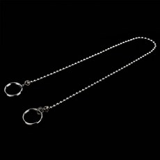 1P 걸이용 체인줄 x 7set, 체인형(은색줄)