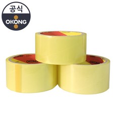 국내산 오공본드 OPP 박스테이프 중포장 아크릴타입 20m x 48mm, 5개