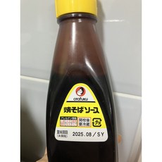 야끼소바 만들기 야끼소바 소스 볶음우동 소바 야끼우동 오코노마야끼 오므라이스 소스, 300g, 1개