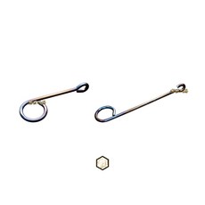 JZ 傑能 鈦合金支架 碼表線支架 通用型支架 正鈦支架 勁戰 BWS 規格 90mm 140mm, 燒鈦色,140mm