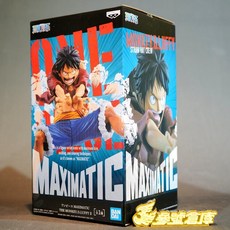 Banpresto 海賊王 MAXIMATIC 魯夫公仔, 1個