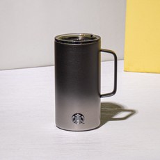 스타벅스 SS 블랙 탱크 텀블러 503ml + 스타벅스 박스 포장, 1개