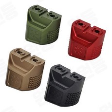 노베스케 핸드스탑 수직그립 손잡이 엠락 알루미늄 포어그립 레플리카 Vert Grip MLok, 1개, 브라운