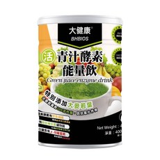 大健康 青汁酵素粉, 1個, 一罐, 400g